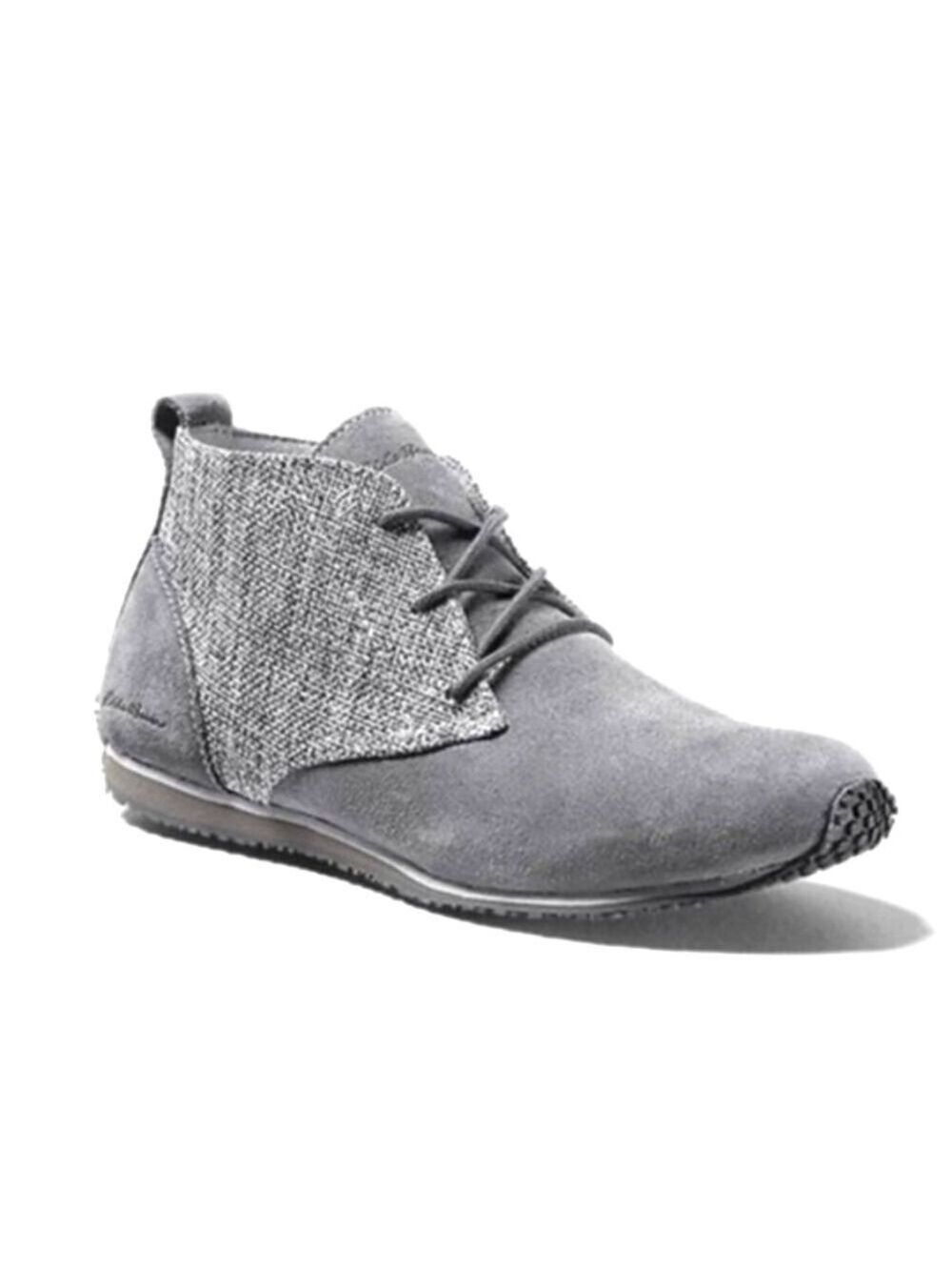 Eddie Bauer Transition Chukka Gray Suede Lace Up Boots Women Size 9